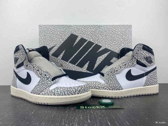 Cheap TBK OG 1 Air Jordan DZ5485-052 High Cement White 0716